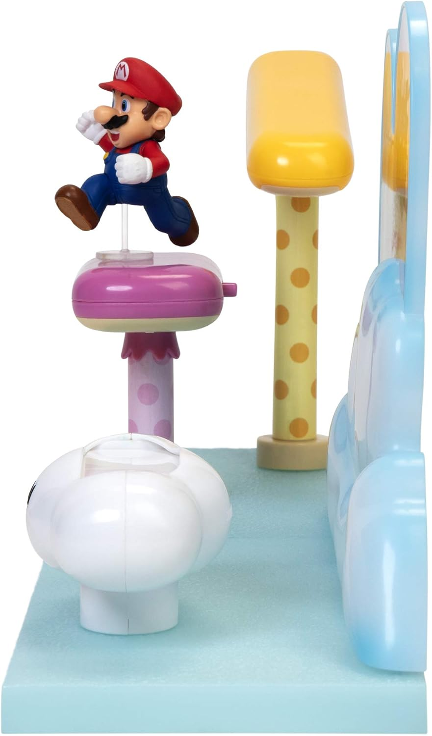 Jakks Pacific World of Nintendo Super Mario 2.5 Inch Cloud Playset Multicolour image number 5