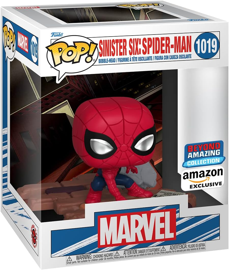 Funko Pop! Marvel Comics - Sinister Six: Spiderman Vinyl Figure, 10 Cm Height image number 3