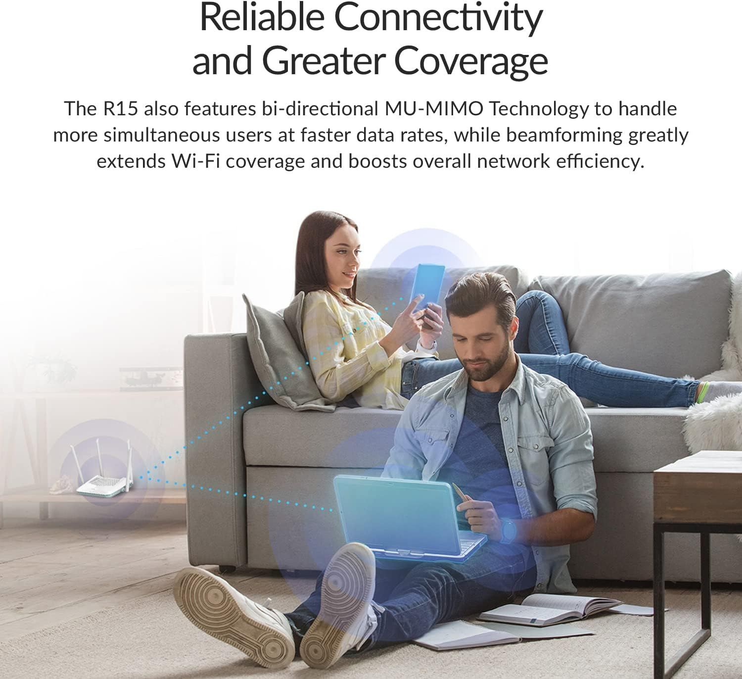 D-Link AX1500 Dual Band Gigabit Wi-Fi 6 Router, Dual-Band, MU-MIMO, OFDMA, Mesh Support, Compatible with Alexa, App Control, AI Smart Router, Connect to Your NBN Modem, (R15) | AU Version image number 5