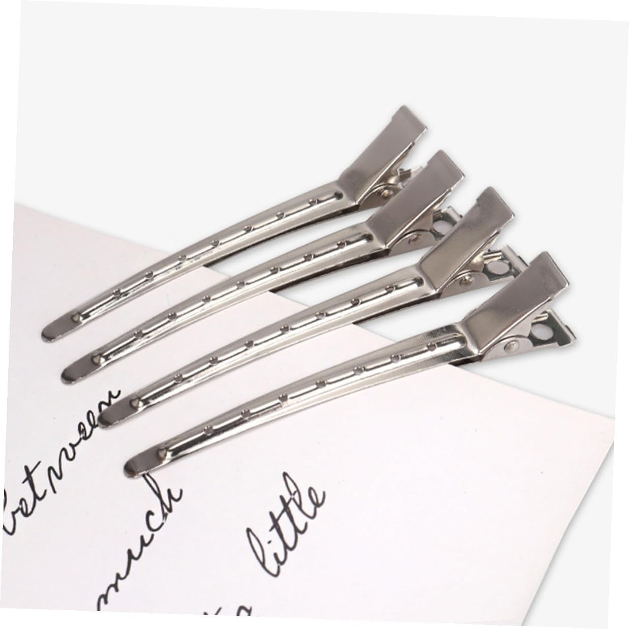 HOOTNEE 12Pcs Barber Sectioning Clips for Salon Hairdressing Hair Clips for Styling Cutting and Coloring Hair with Strong Grip image number 6