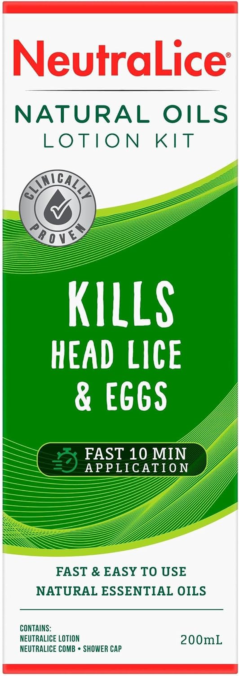 Neutralice Natural Oils Lotion Kit 200 Ml