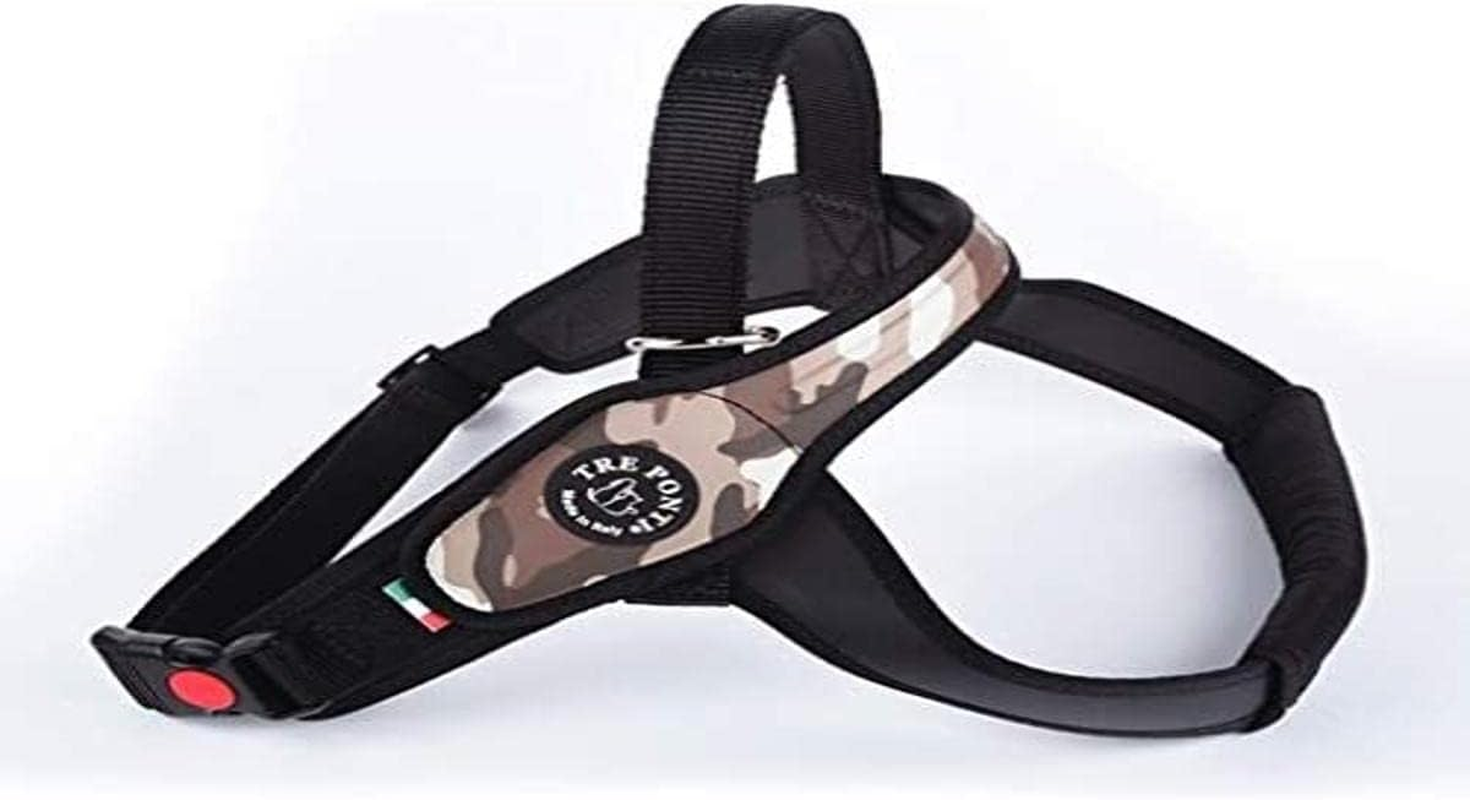 Pett. Large Dogs Size with Dorsal Cannete Edge Camouflage America Mis XXL