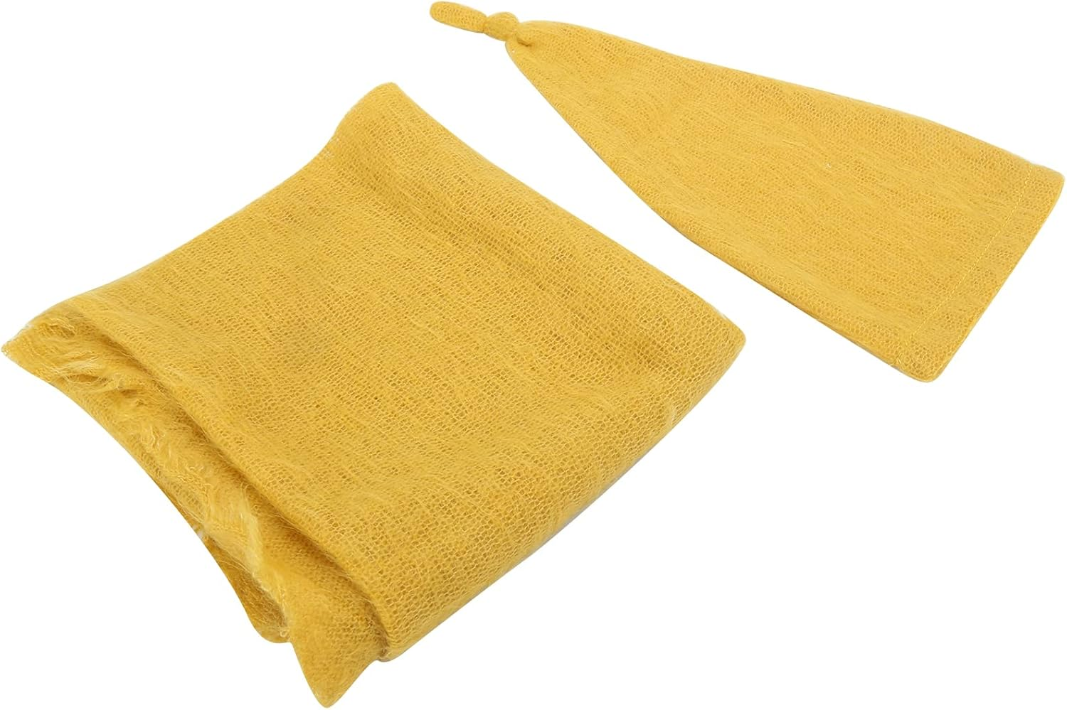 Photography Attire for Newborn Babies with a Hat and Knitting, Soft Fabric, for a Photo Shoot of the Newborn, 0-1 Months