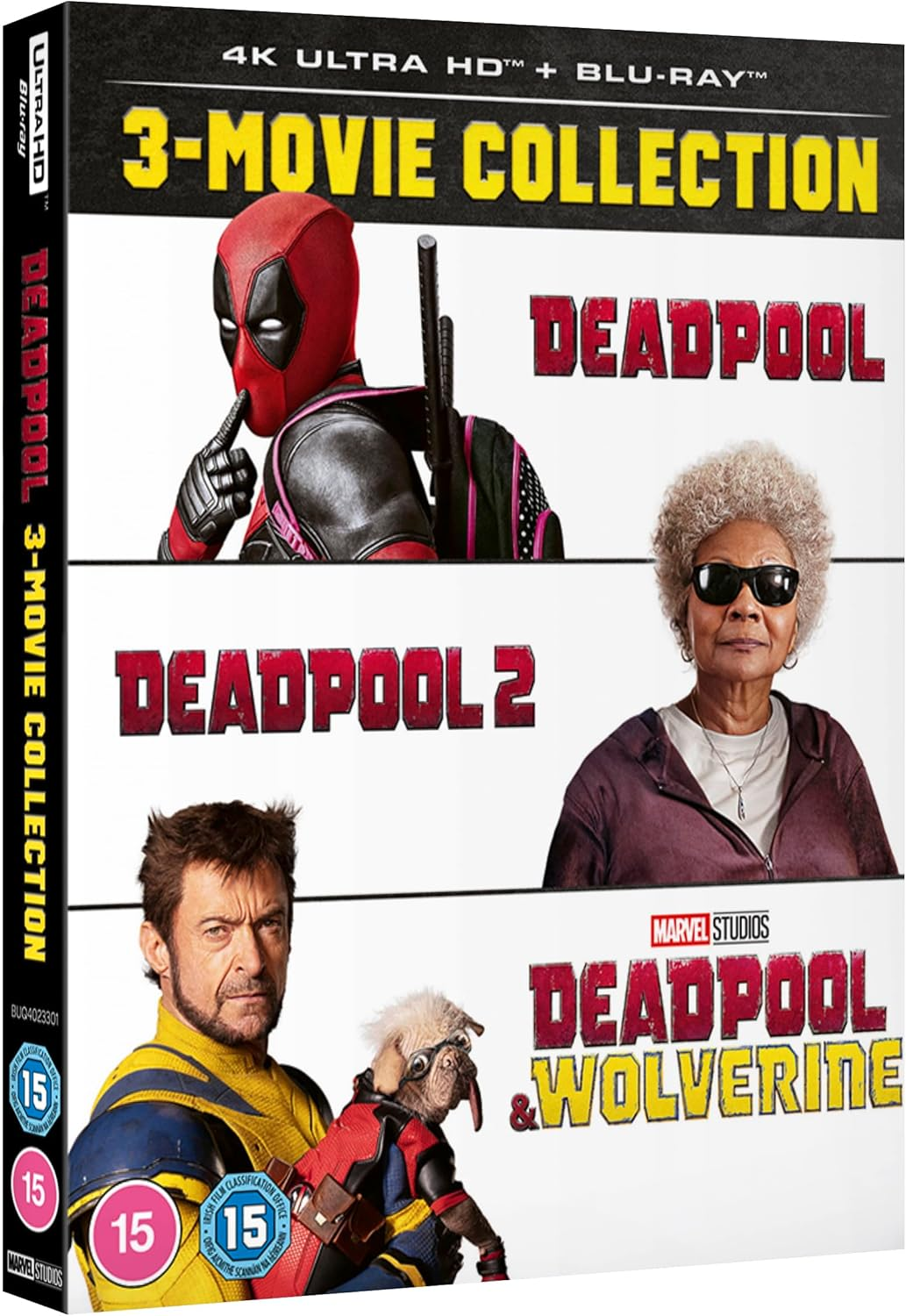 The Walt Disney Company Marvel'S Deadpool and Wolverine Triple Pack 4K UHD [Blu-Ray] [Region Free]