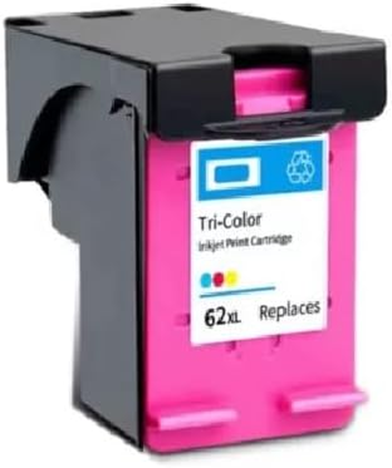 SUMMIT INK 62Xl Colour Ink Replacement for HP 62 & 62XL C2P05AA for HP ENVY 5540, 5640, OFFICEJET 5740, ENVY 7640, OFFICEJET 200 MOBILE, OFFICEJET 250 MOBILE