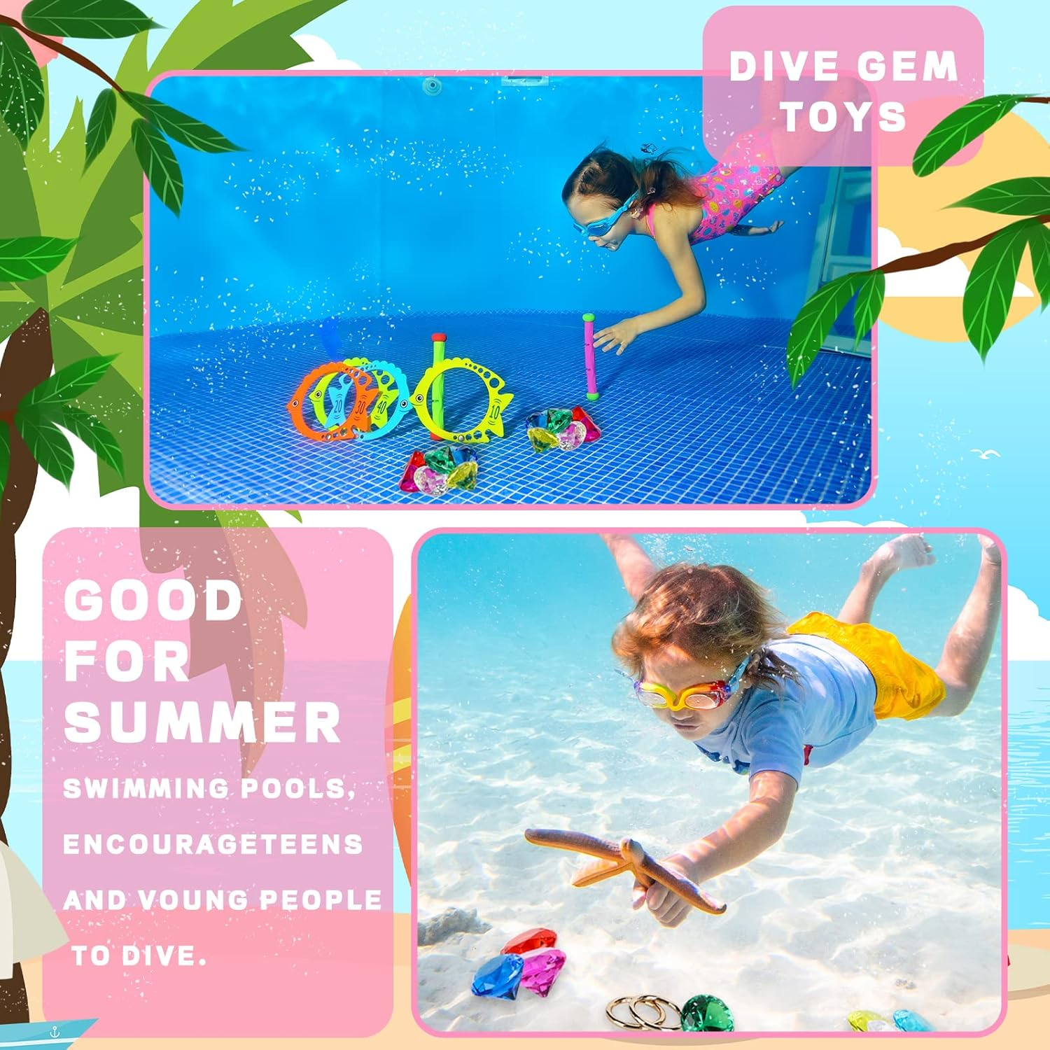 ZCYSRLQIN 12 Pcs Chaos Emeralds Gold round Ring Set Acrylic Diamond Gemstone Jewelry Alloy