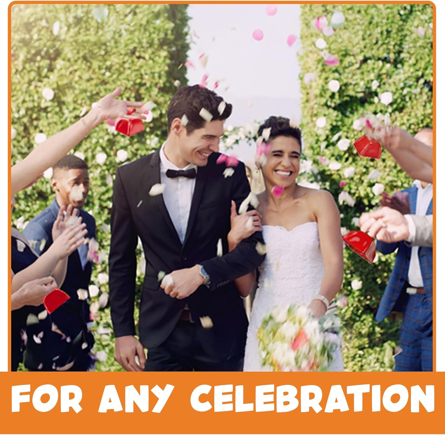 Metal Cowbells - Red 3 Inch Cow Bells Noise Makers, Loud Call Bell with Handles for Sporting Events, Cheering, Team Spirit, Noisemakers, Weddings, (Pack of 12) image number 1