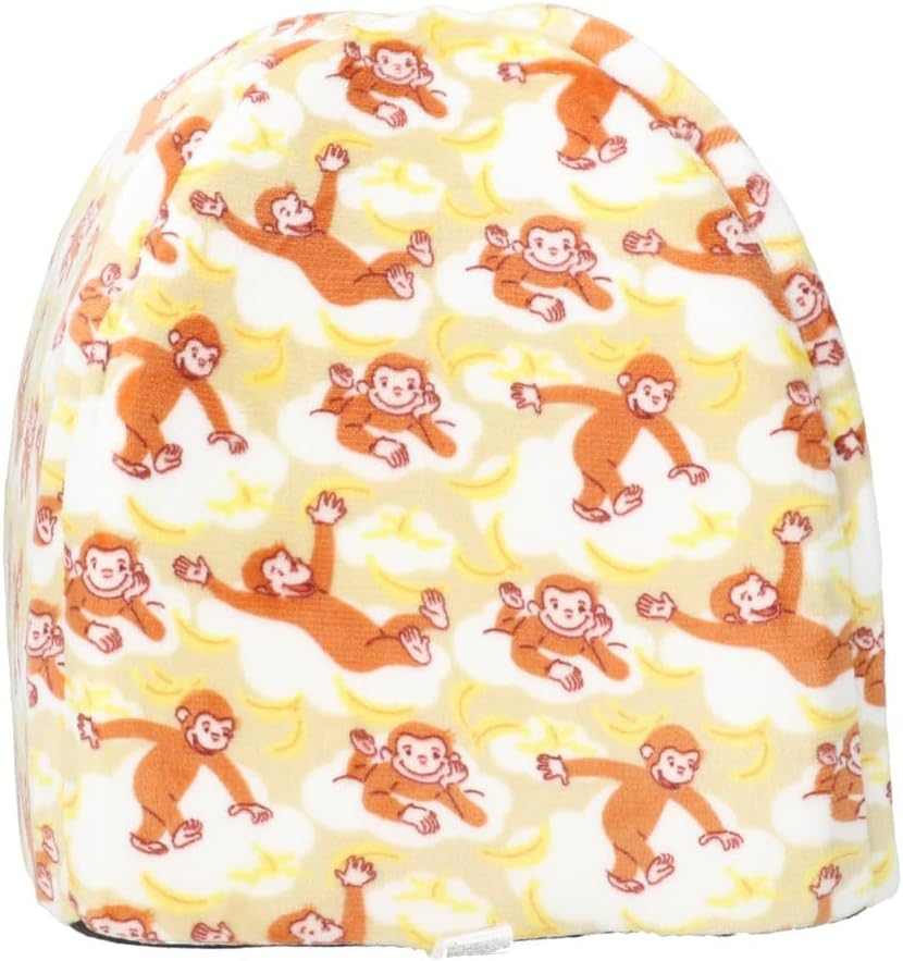 Three Arrows Curious George Boa Dome Bed for Dogs and Cats image number 1