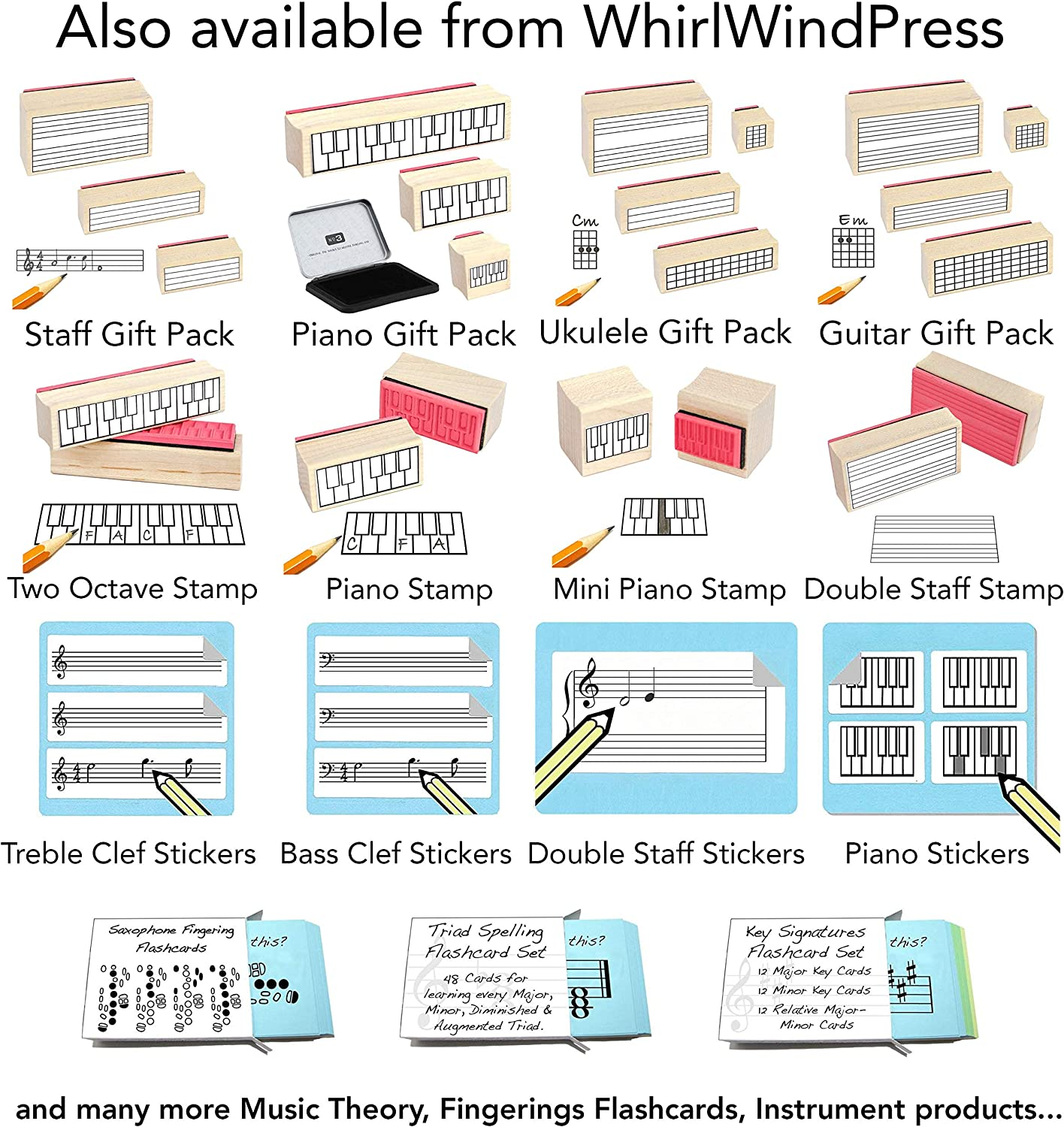 Large Piano / Keyboard Diagram Stickers (50 Sticker per Pack) at CHECKOUT! image number 1