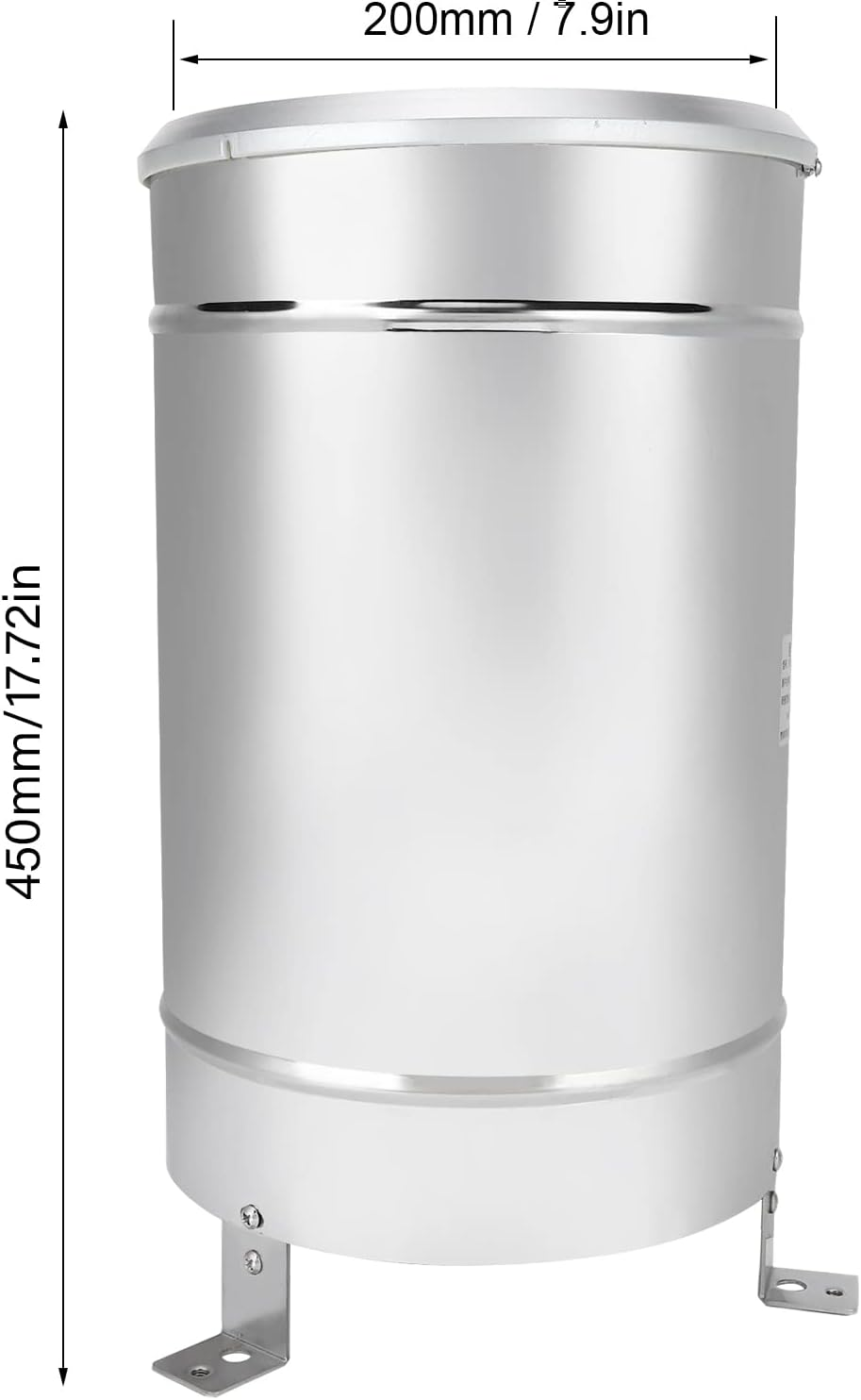 Cryfokt Meteorological Stations Hydrology Stations Simple Stainless Steel Rainfall Measurement Monitoring Tool for National image number 1