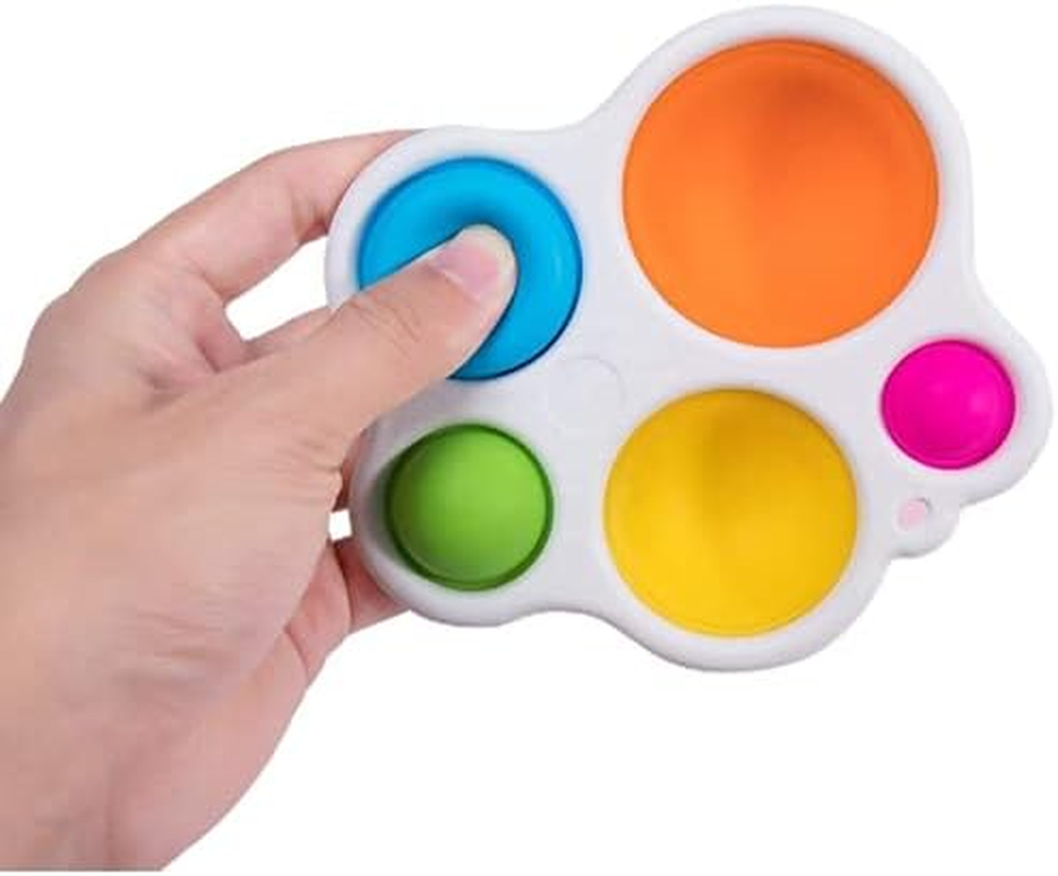 Sensory Toy, Simple Dimple Fidget Toy, Silicone Flipping Board Toys, Early Education Fidget Toy image number 1