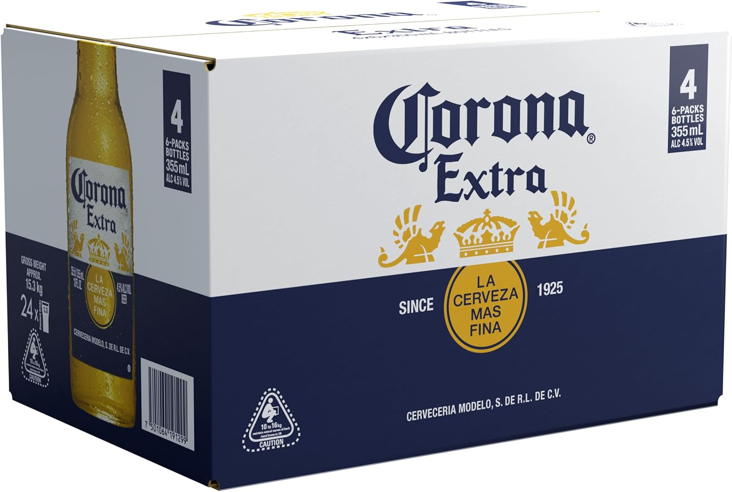 Corona Extra Beer 24 X 355Ml Bottles image number 2