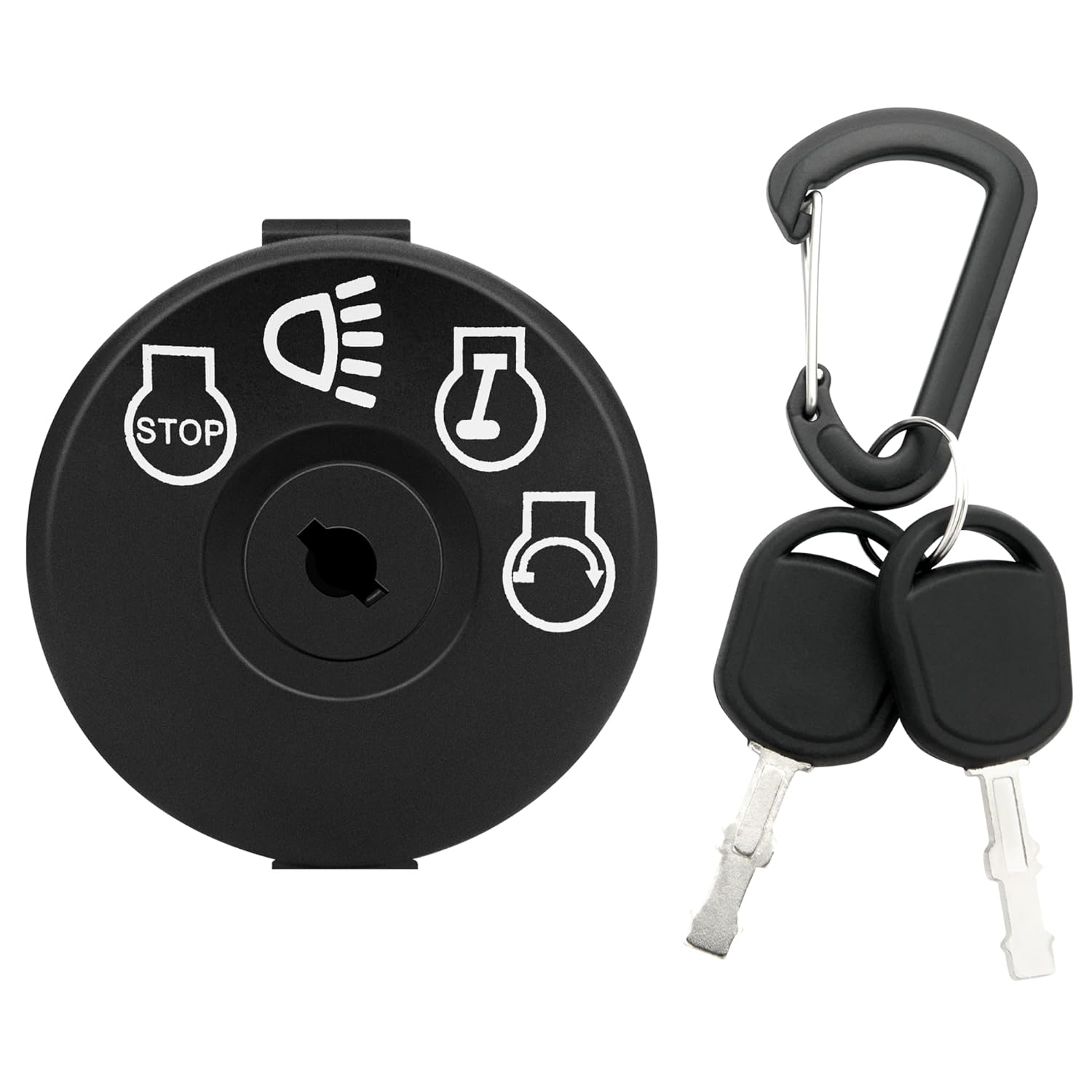 532193350 Ignition Switch with 2 Keys 4 Position 7 Terminals for AYP, Husqvarna, Craftsman, Sears, Poulan Lawn Mower Rider - Replaces 6900-49P1 33457 21546319 448017800 193350 725-07527 705064 image number 4