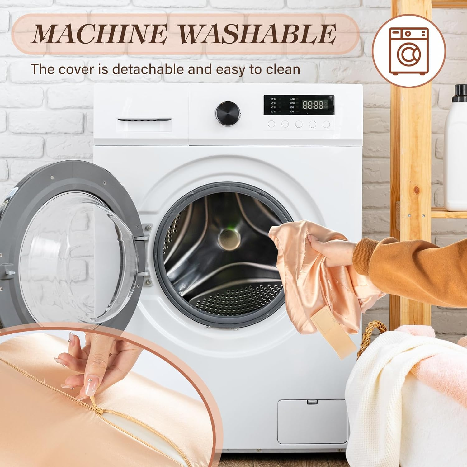 SAGUD Beauty Pillow, Face Pillow - Gold image number 3