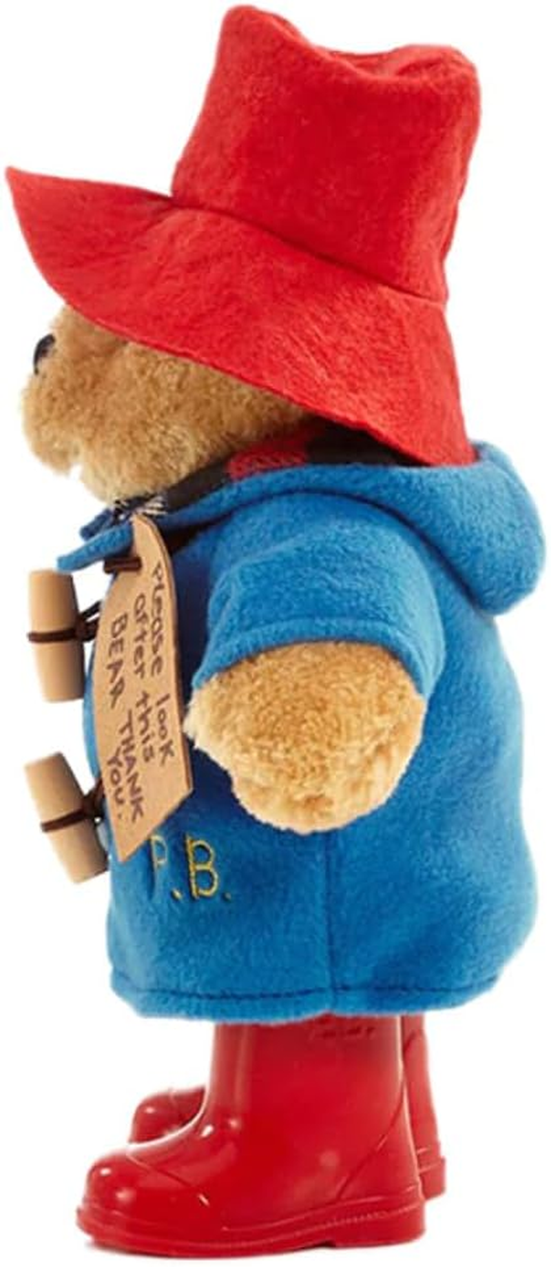 Paddington Bear PA1489 Paddington with Boots & Embroidered Jacket Medium,Gold,Red image number 4