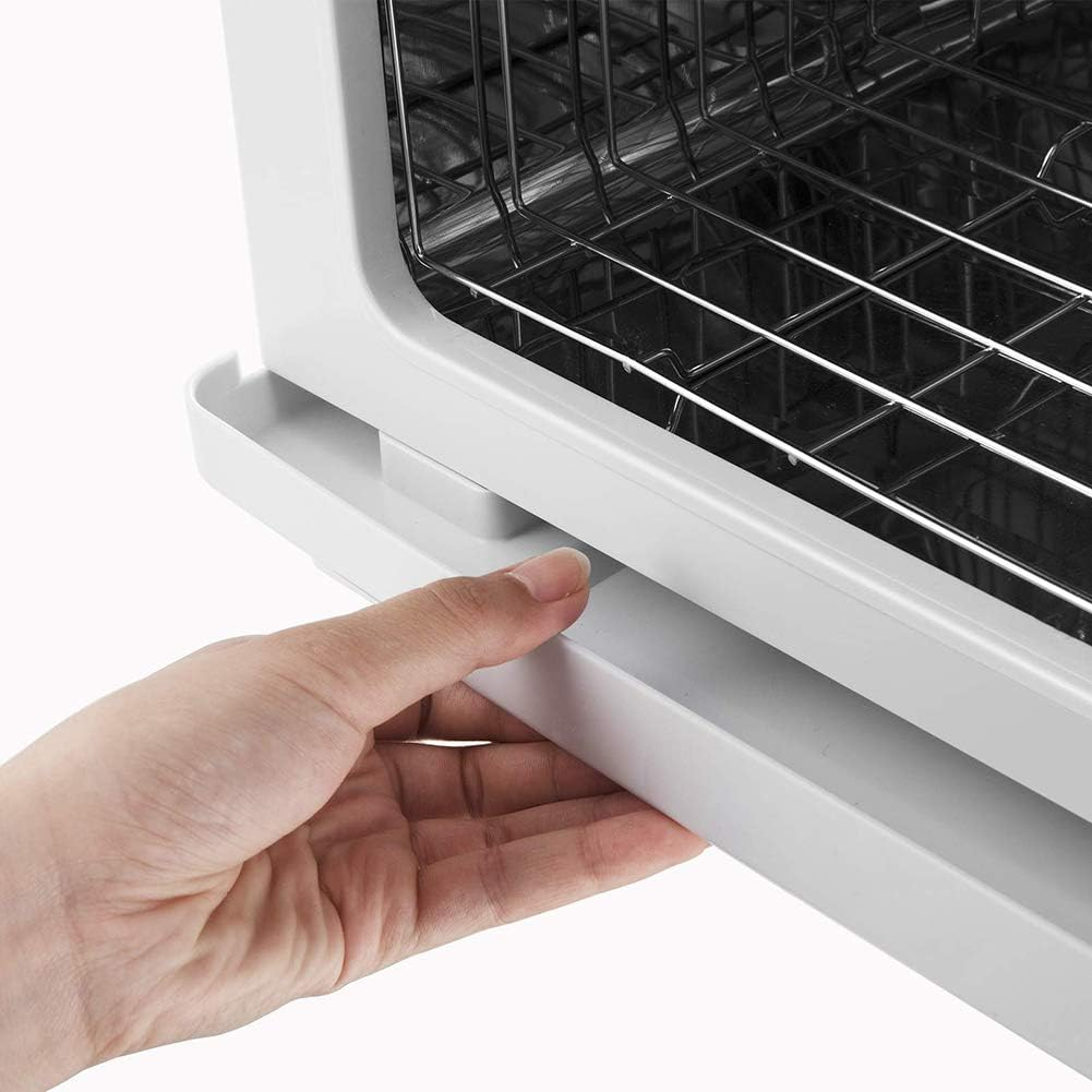 Hot Towel Warmer UV Sterilization Box, 23L Capacity, Two Stainless Steel Racks, for Facials Barber Esthetician, Spa Beauty image number 3