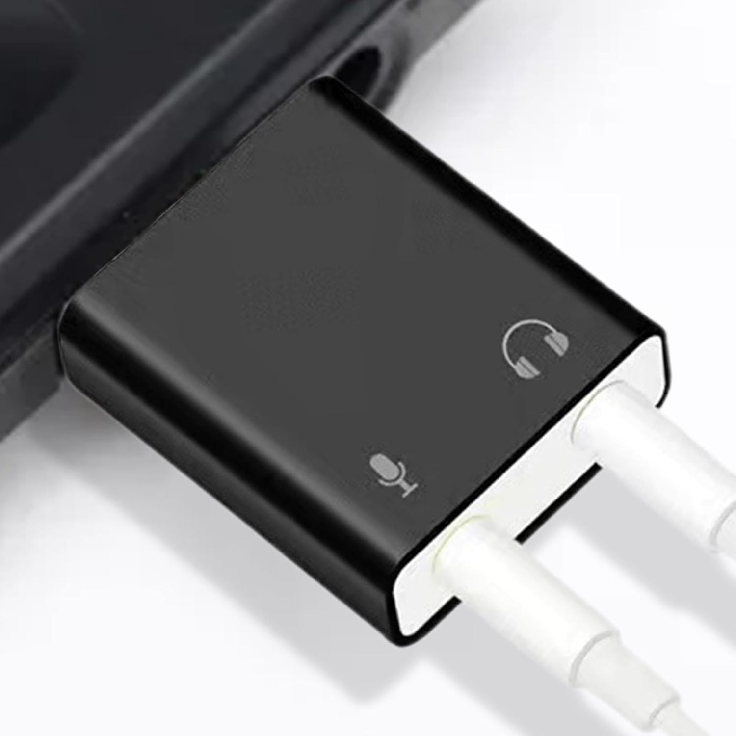 USB Sound Card, USB Card Adapter | USB 3.5Mm Stereo Adapter, Plug and Play Sound Card Accessories, USB Card Devices for Laptop Computer image number 6