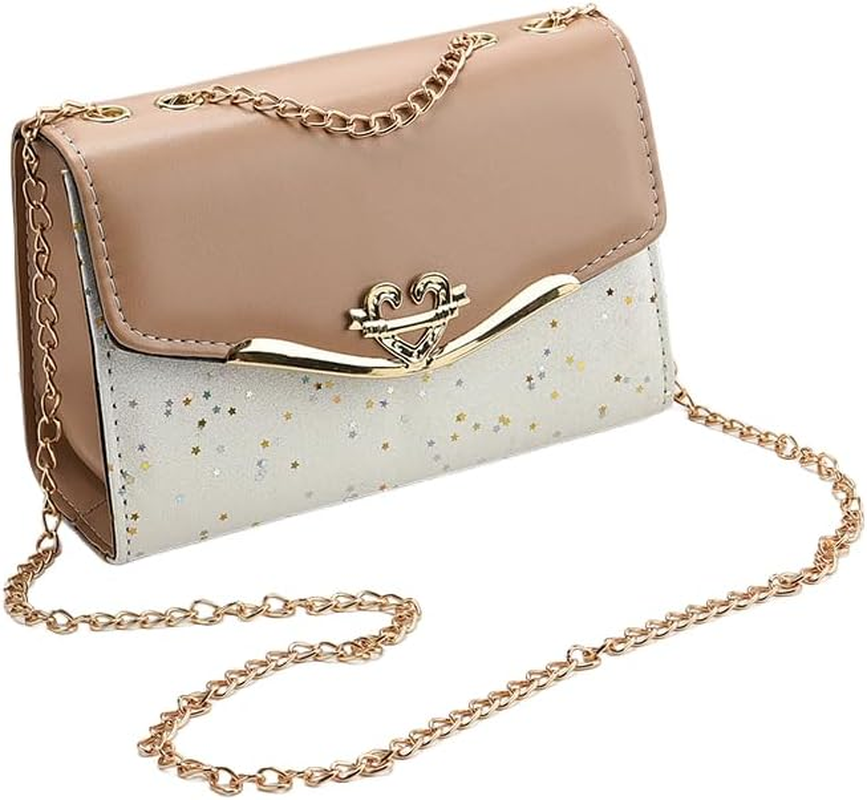 Clutch Purses for Women Rhinestone Handbag for Women Sparkling Diamond Shoulder Purse Elegant Crossbody Clutch Bag for Ladies - Black(With Pearl Strings) image number 5