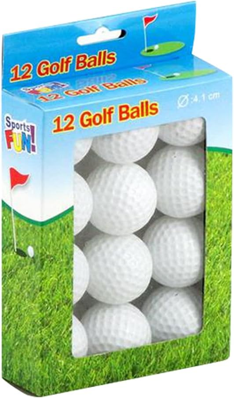 Yatsal Plastic Golf Balls 12-Pieces Set image number 1