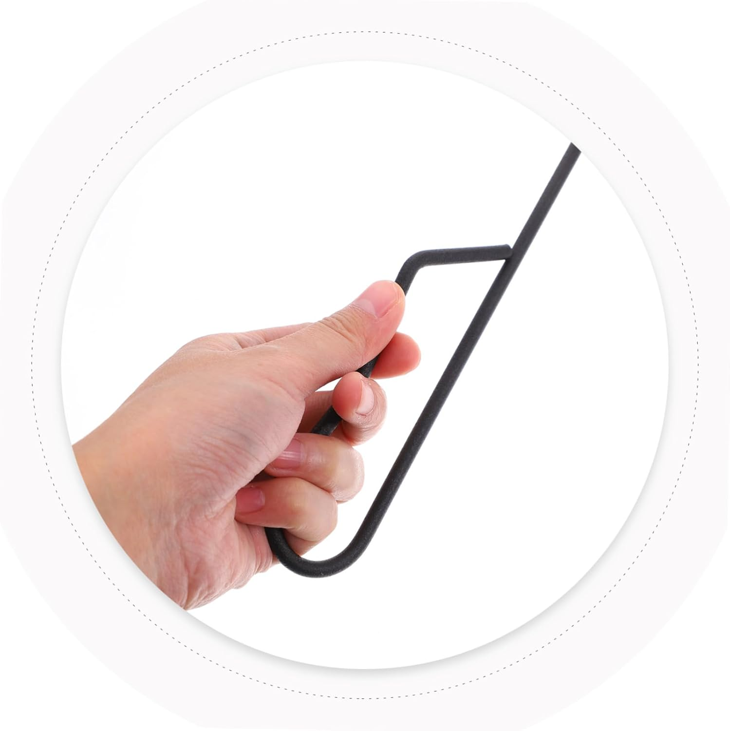 Totority Charcoal Ash Tool Coal Shovel Rake for BBQ Grill Stove Cleaning Lightweight Outdoor Home Multipurpose Scraper for Coal Soil Garbage Removal