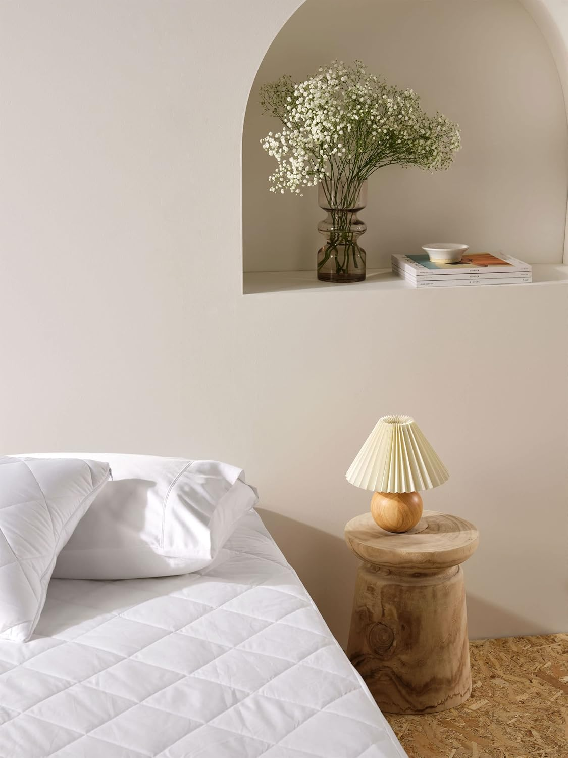 Linen House Bamboo Mattress Protector, Long Single Bed