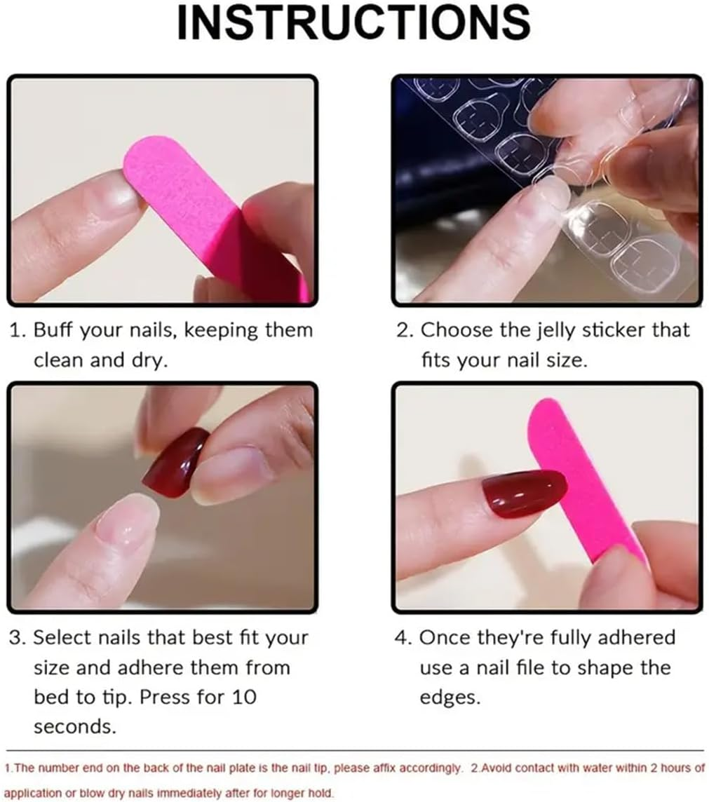 Pink Ombre Cat Eye Press on Nails | Long Stiletto Fake Nails Tips | 24Pcs Glossy Full Cover Nails Press Ons, Reusable Stick on Nails for Women Daily Nail Art