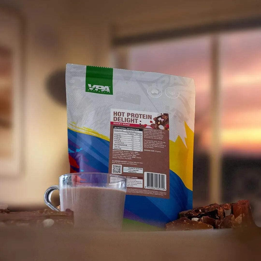 VPA&reg; Australia Hot Protein Delight (500G) - Choc Malt, Premium Quality, Low in Carbs & Fat, 500G (17 Servings) image number 1