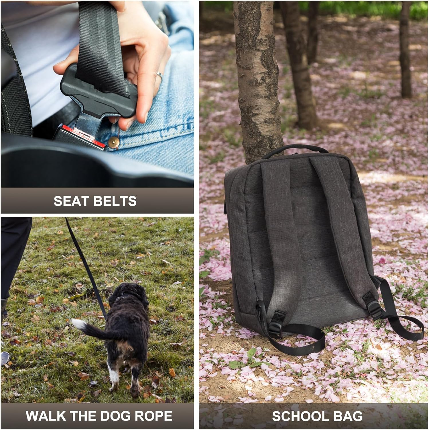 DRESSOOS Sturdy 1-Inch Nylon Webbing Strap 50M Roll for Pet Leash, Backpack Cargo Tie, Gardening and Craft Use, Portable Convenient Package Strap for Travel and Outdoor Gear image number 5