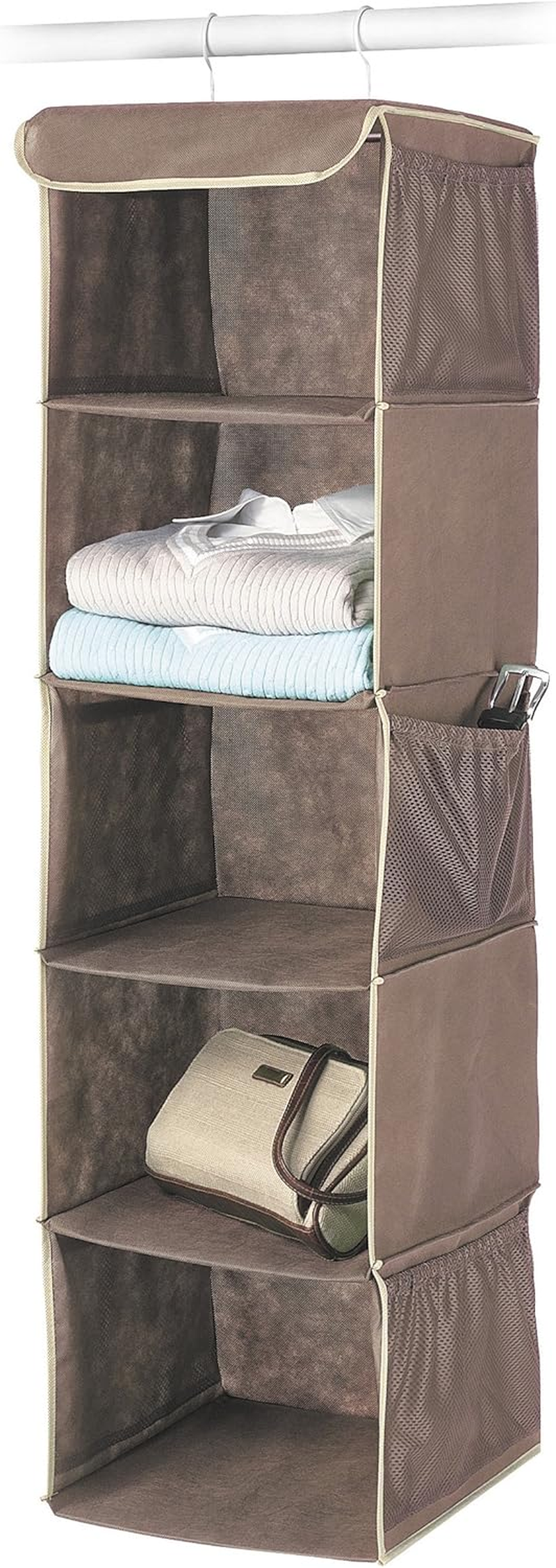 Whitmor Hanging Accessory Shelves, Java image number 2