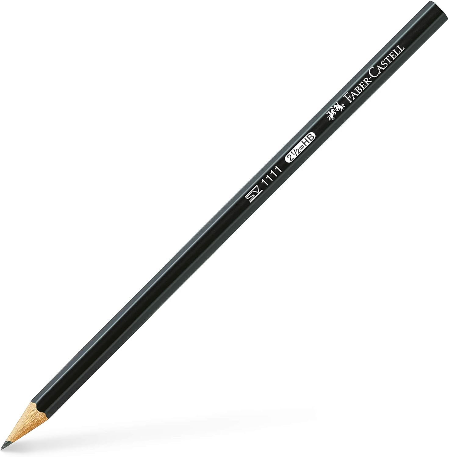 Faber-Castell Graphite Pencil 1111 HB, Pack of 12, (12-111100) image number 1