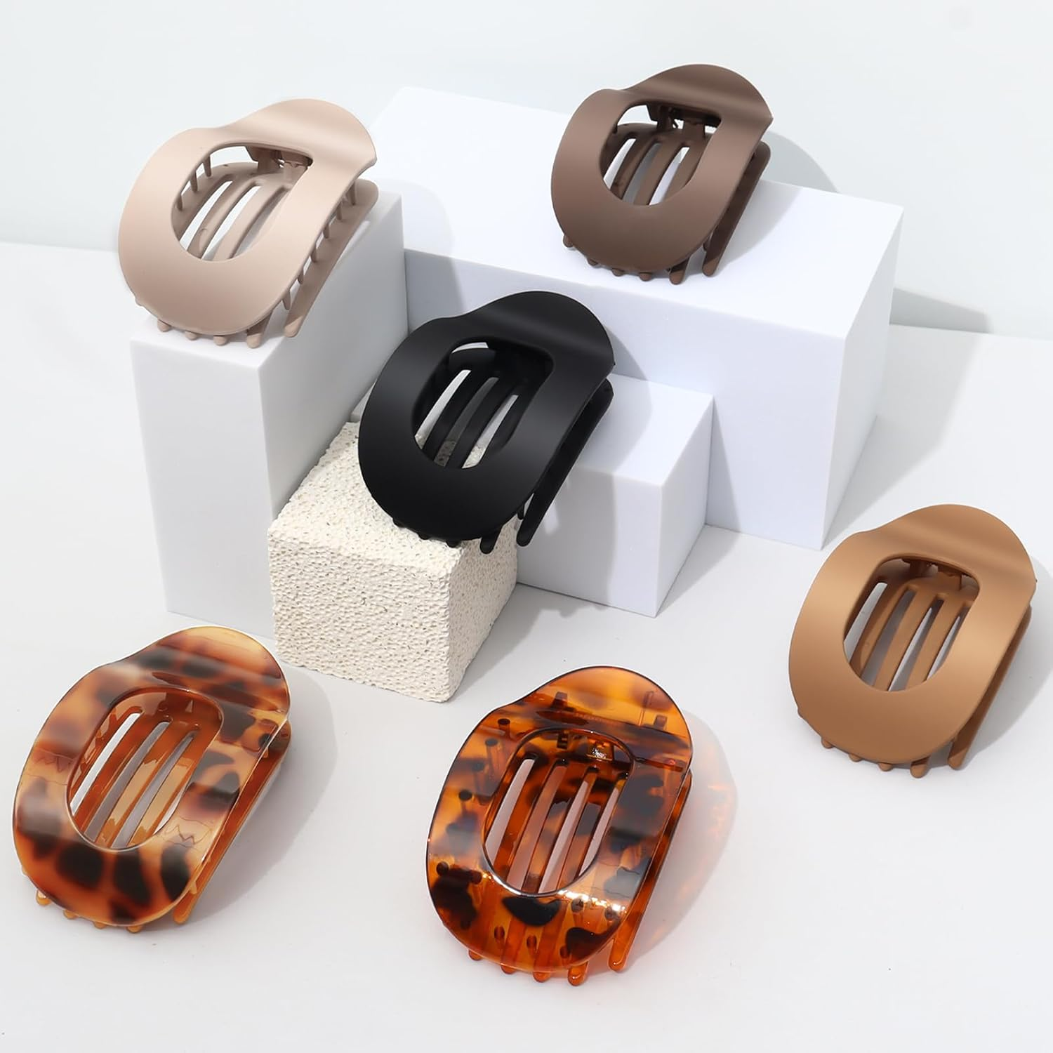 Awumbuk Pack of 6 Large Hair Clips image number 4