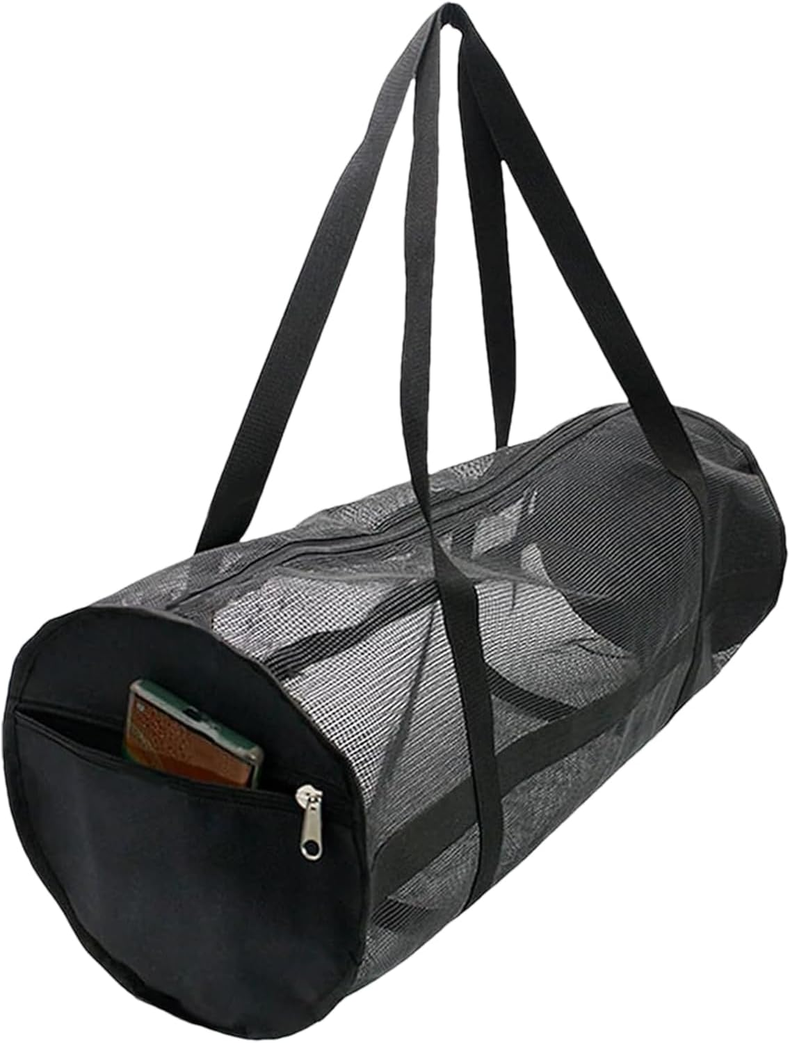 Dive Bag for Gear - Mesh Duffle Bag,Foldable Large Duffle for Holding Basketball Volleyball Soccer, Laundry Gym Dive Snorkeling Swimming Beach Scuba Pool Travel image number 6