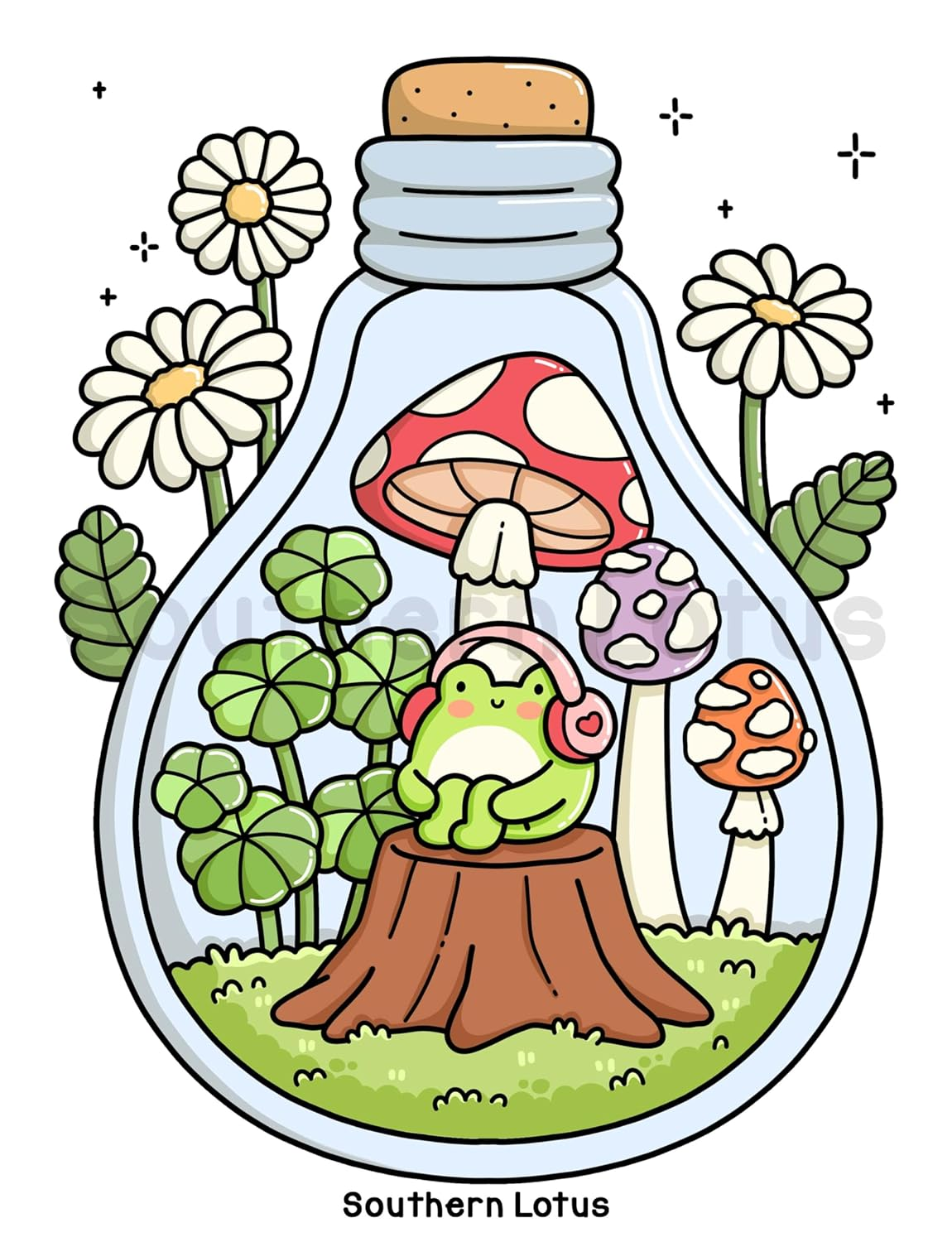 Fresh Glow: Coloring Book for Adults and Teens with Cute and Easy Designs of Charming Fairies and Lovely Sprites Enjoying Spring Moments, Cozy Drawings for Relaxation image number 3
