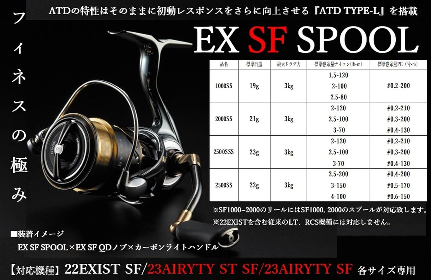 Daiwa SLP Works SLPW EX SF (Exist Superfiness) Spool