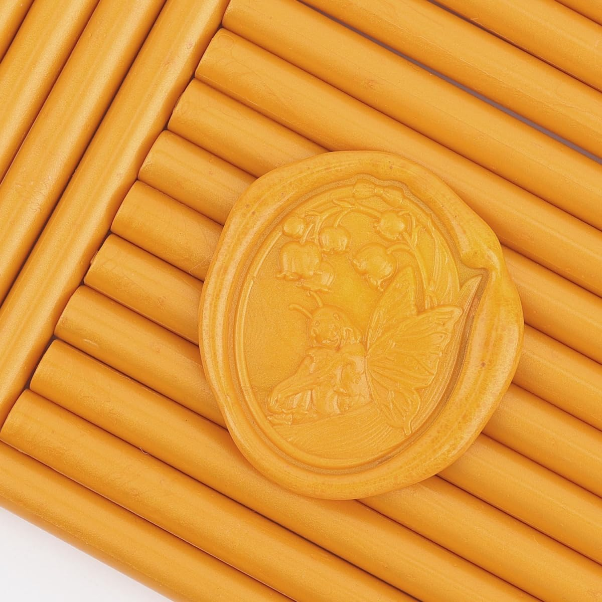 Black Wax Seal Sticks, Atopbb 30Pcs Glue Gun Wax Sealing Sticks for Wax Seal Stamp, Mini Wax Seal Gun Sticks for 0.28'' Glue Gun Wedding Invitations, Cards Envelopes (Black)