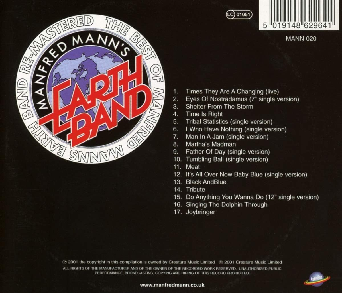 MANFRED MANN'S Earth Band Remastered Best of Volume 2 image number 1