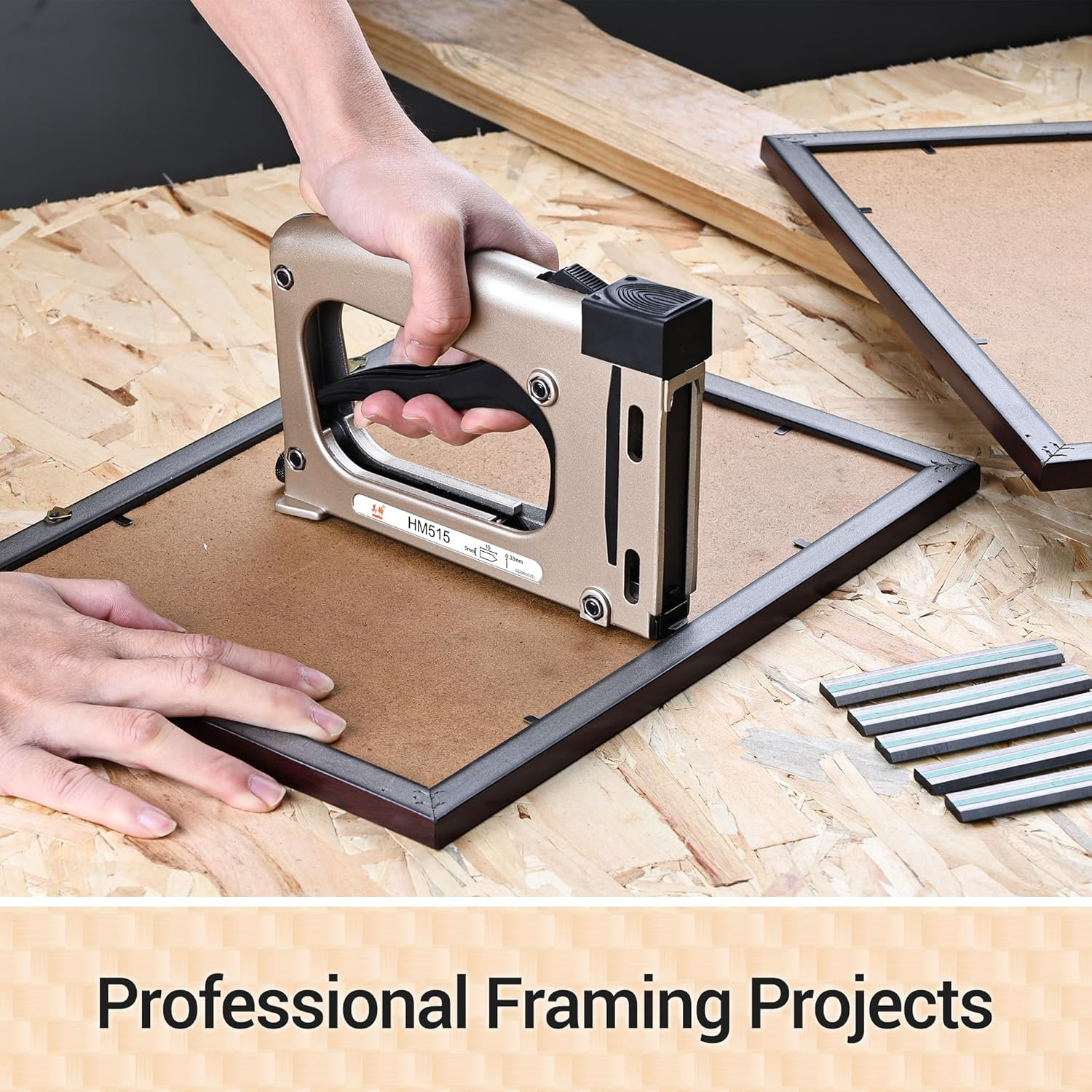 Meite Flexible Points 5/8" (15 Mm) for Point Driver, 2,000-Count Flexipoints Refill, Picture Framing Nails for Point Driver/Points Tacker