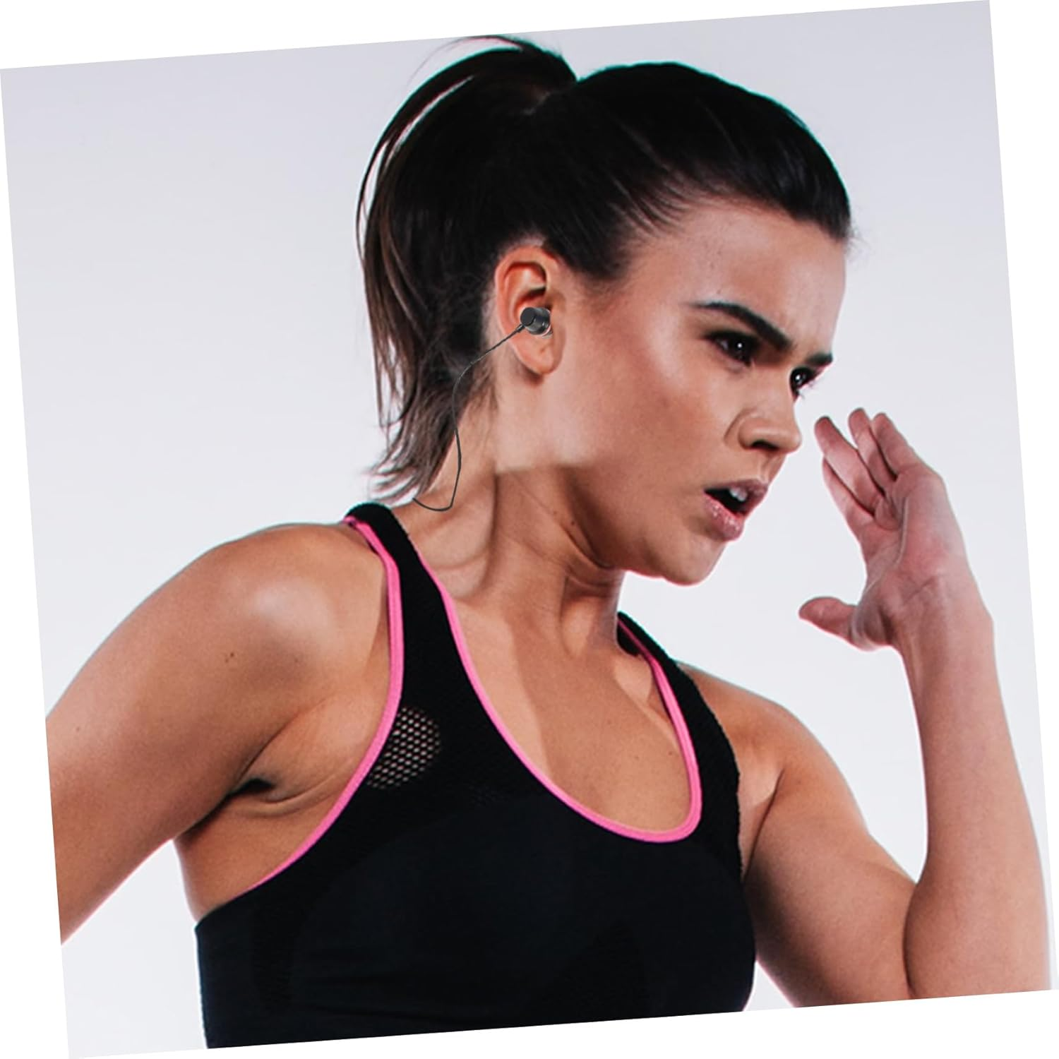 SHOWERORO Wired Headset Headphones Earphones Headphone Volume Control Earphone in Ear Headphone Jack Mobile Phone Earphone Lightweight Headphones Ear Phones with Volume Control Metal image number 4