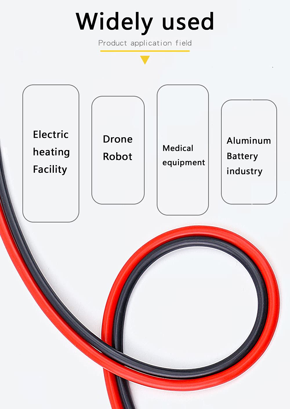12Awg Gauge Wire Power Wiring Silicon Cable Wire Kit Flexible Workable Stranded Wire Tin Plated Copper Wire Heat Resistant and Cold Resistant 13 Ft Black and 13 Ft Red 680 Strand 0.08Mm Included Tools image number 6