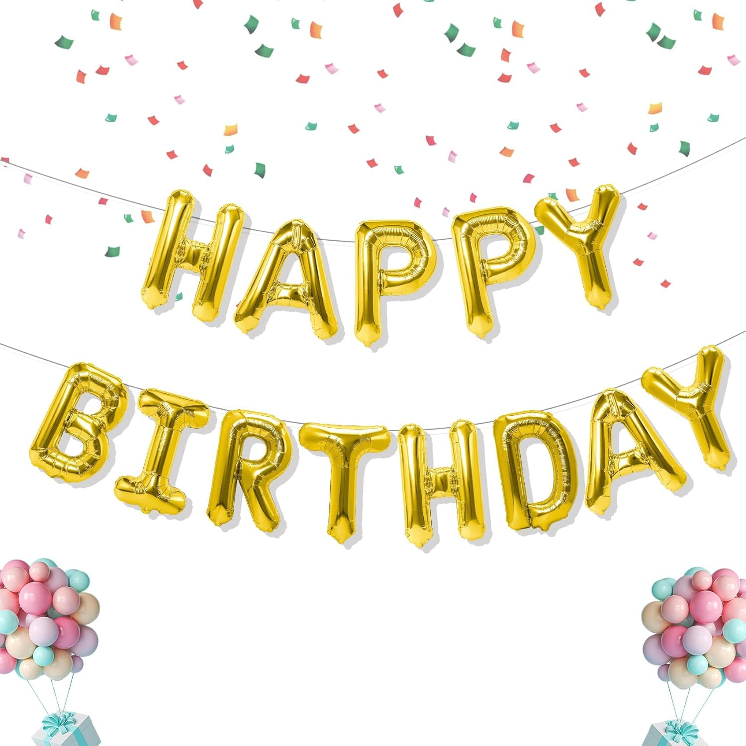 Black Happy Birthday Banner Happybirthday Balloon Happybirthday Signblack Balloons Happybirthday Backdrop Birthday Party Decorations Birthday Decor Birthday Decorations for Men-Black