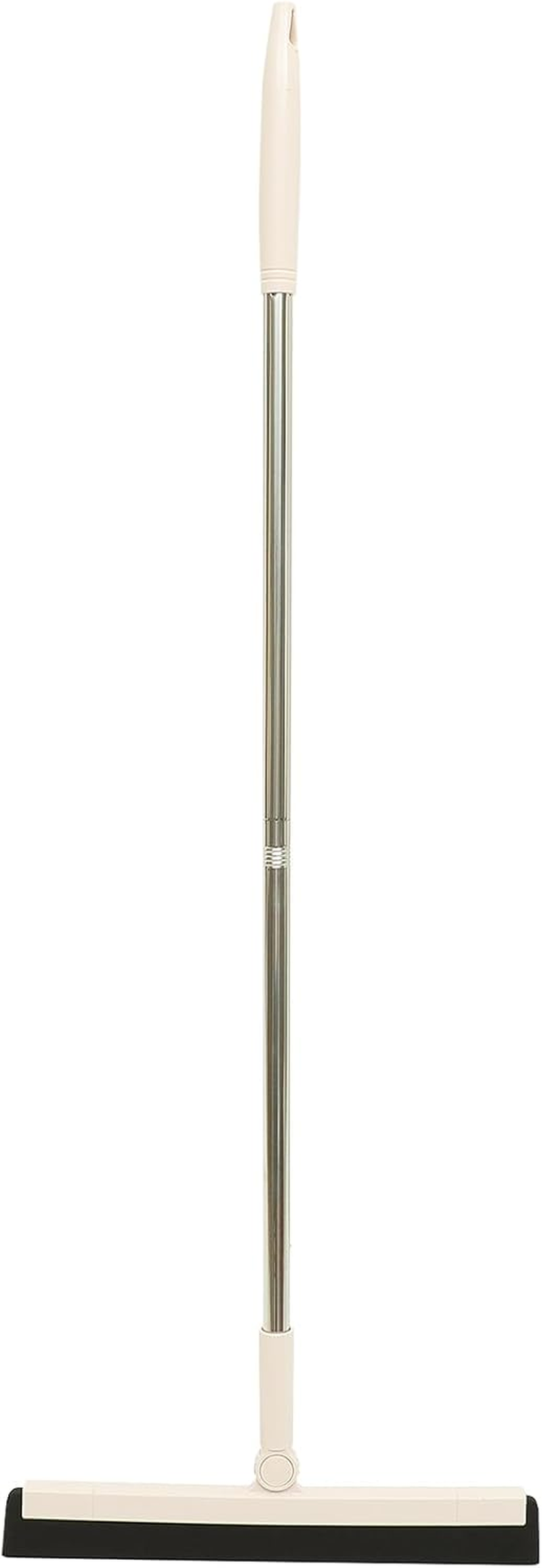 ULTECHNOVO Floor Squeegee 106 CM, Metal Long Handle, Shower Squeegee for Washing Drying Bathroom Remove Dog Hair Windows Scraper