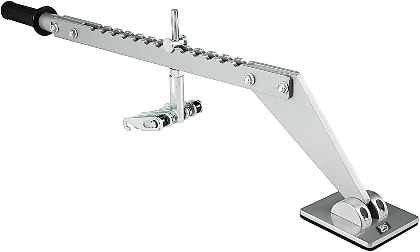 GRAUTOSPOT Car Dent Bar Puller Pull Lever Pulling Kit Removal Hammer Repair Auto Body Tool (Silvery)