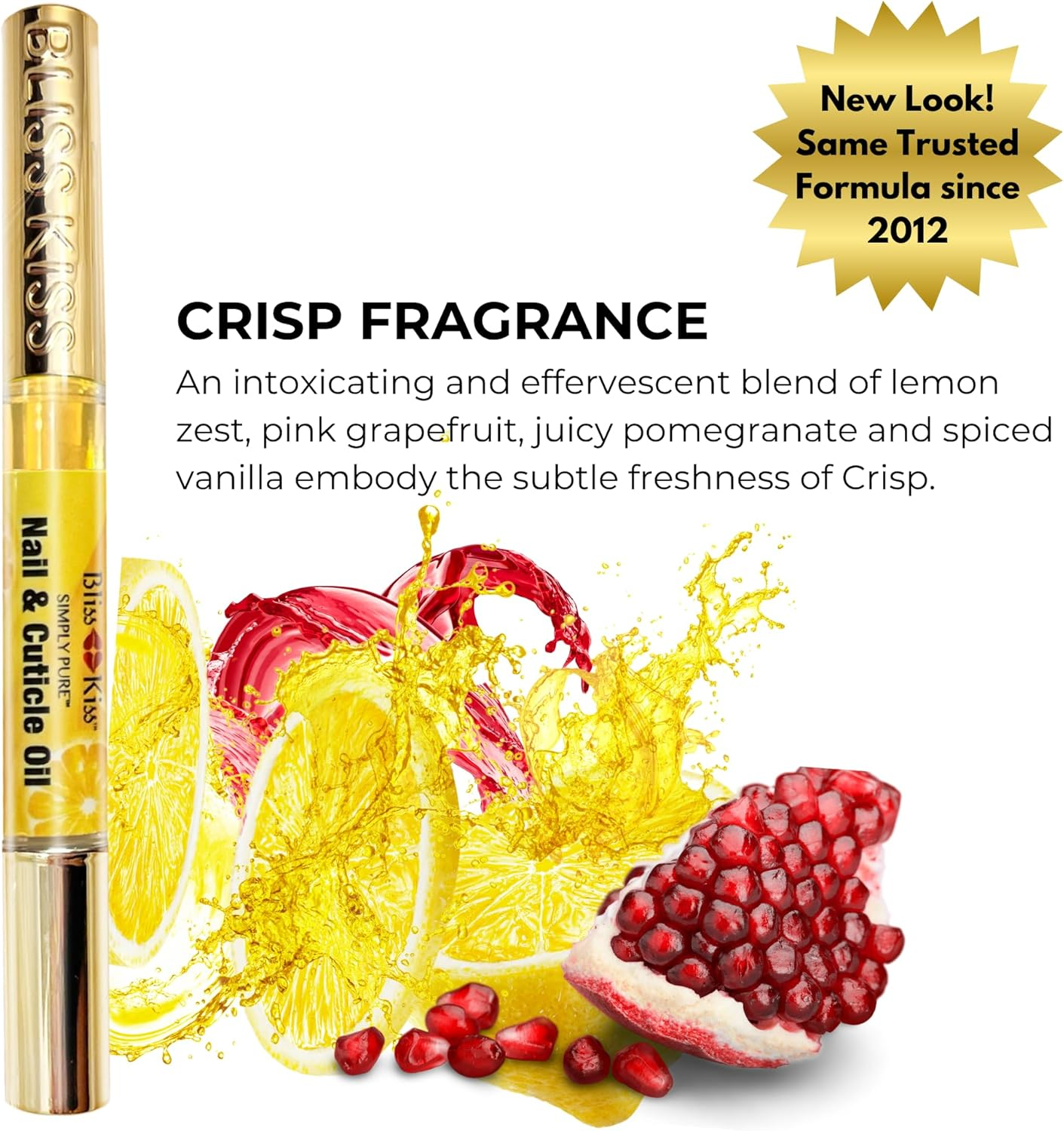 Bliss Kiss Pure Cuticle & Nail Oil Pen - Crisp by Bliss Kiss image number 3