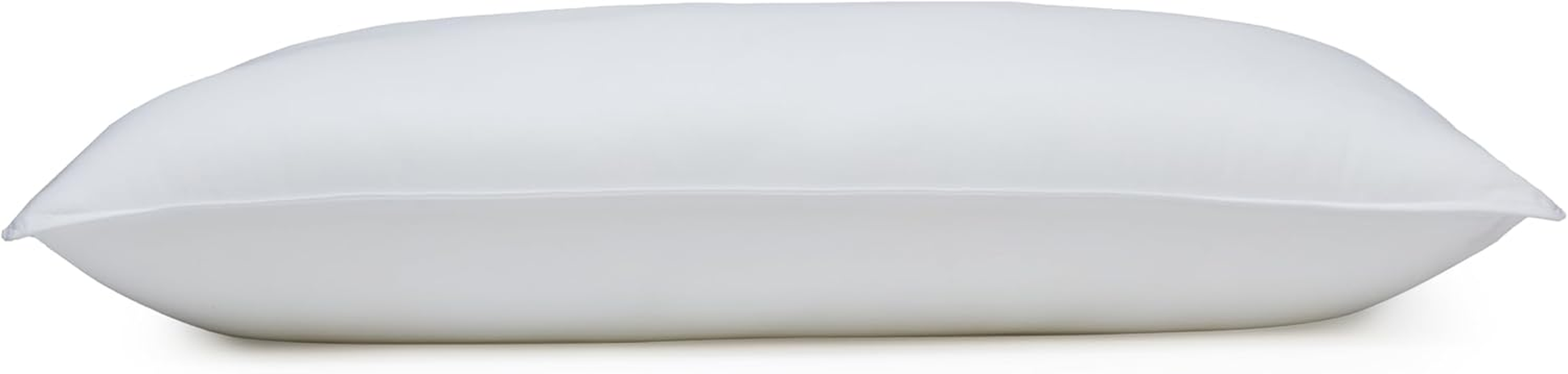 Amazon Basics down Alternative Bed Pillows, Medium Density for Back and Side Sleepers - King, 2-Pack image number 6