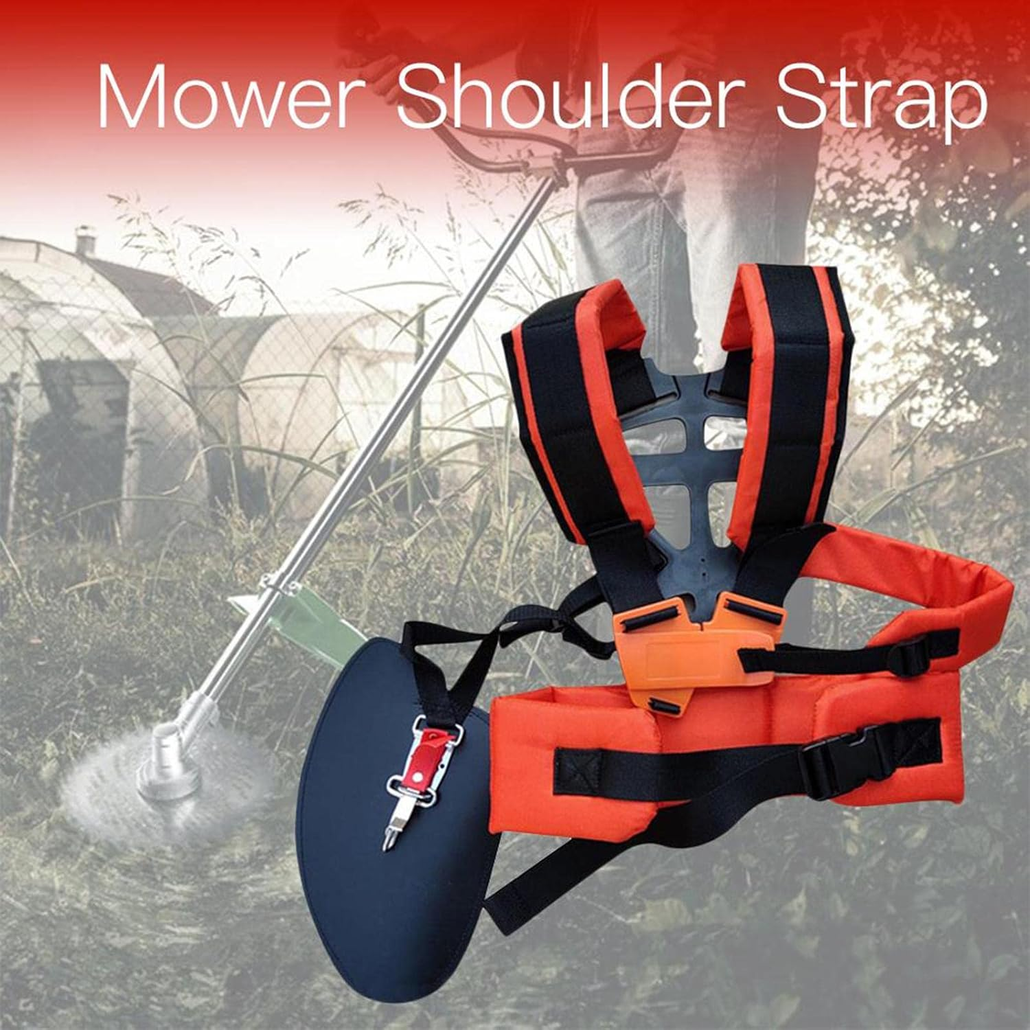 Mower Shoulder Strap Comfort Harness for Brushcutters Grass Accs image number 3