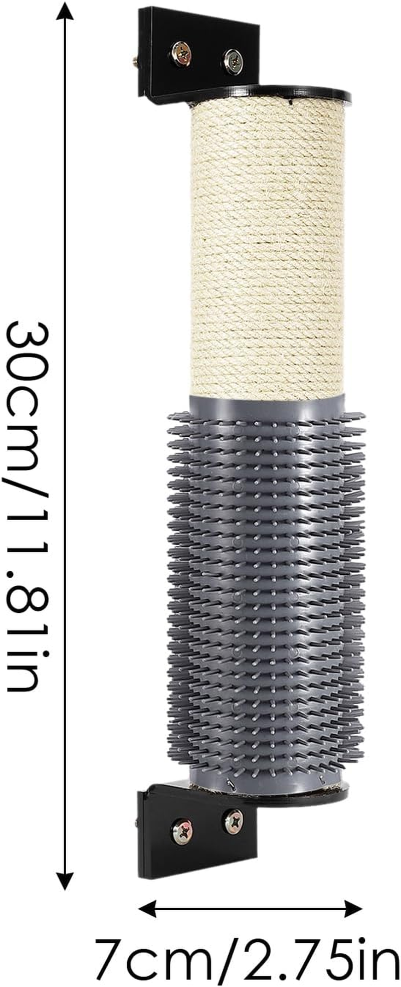 Cat Scratching Post Replacement,Natural Sisal Heavy-Duty Replacement Cat Scratching Post - Wear-Resistant Pet Accessories for Home Apartment Living Room Bedroom Playroom image number 2