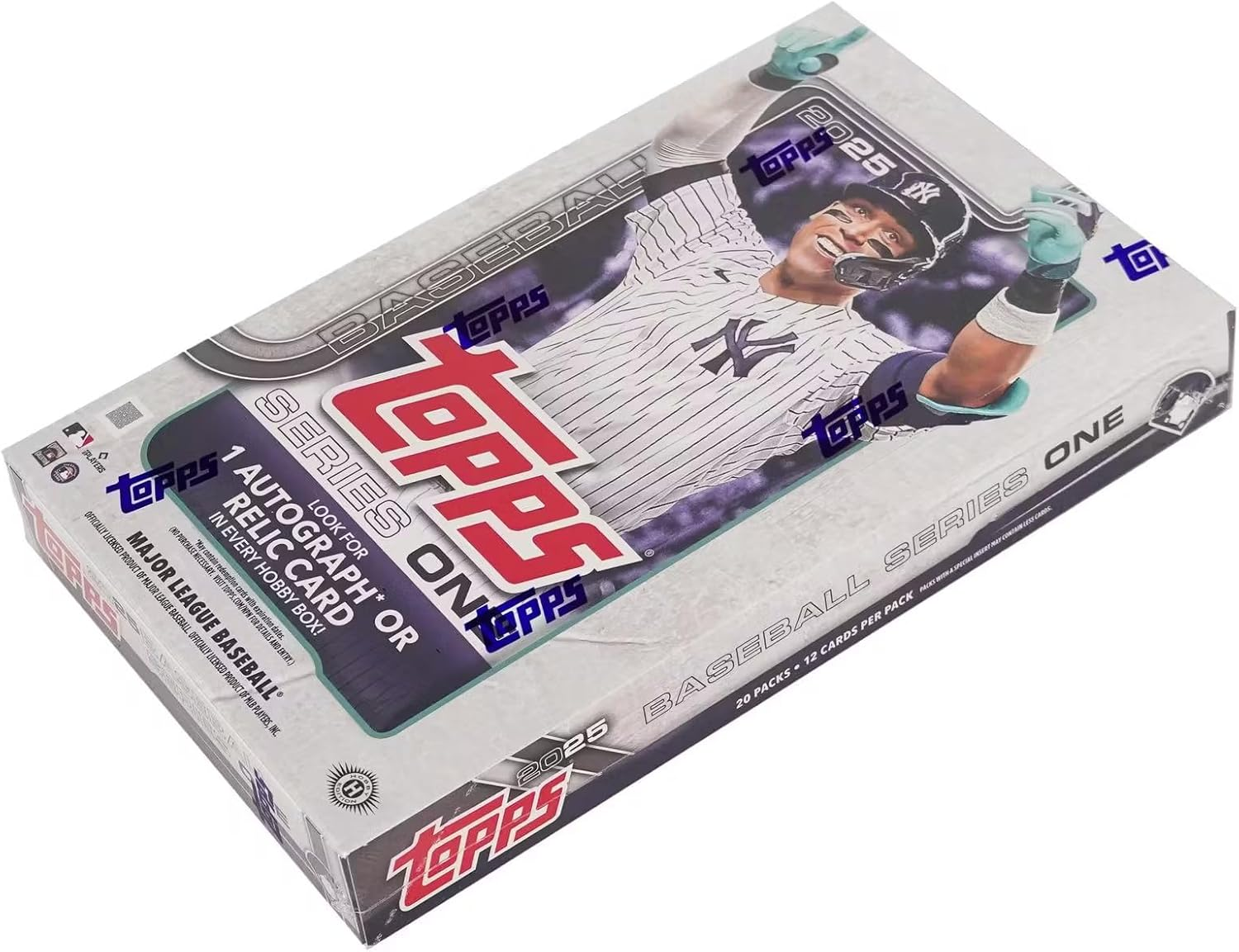 2025 Topps Series 1 Baseball Trading Card MLB Hobby 20 Pack Box (1 Autograph or Relic) image number 4