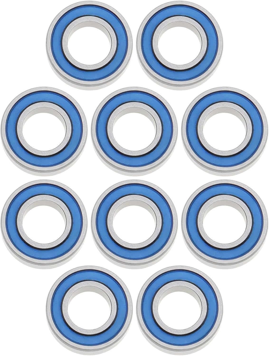 10PCS MR105-2RS Rubber Sealed Ball Bearing ID 5Mm OD 10Mm Width 4Mm Robot Rc Car Rc Helicopter Rc Plane Deep Groove Ball Bearings image number 5