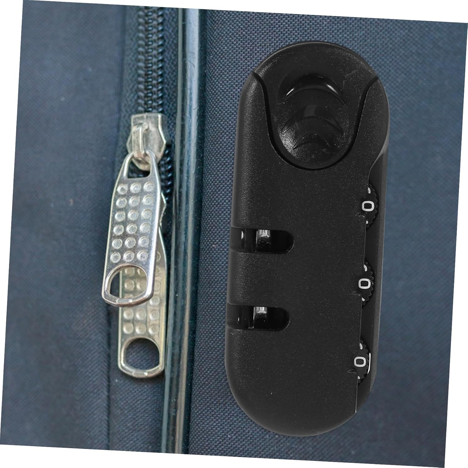 WESIEVYA 3Pcs Luggage Lock Suitcase Padlock Combination Password for Backpack Zipper Travel Theft Protection image number 2