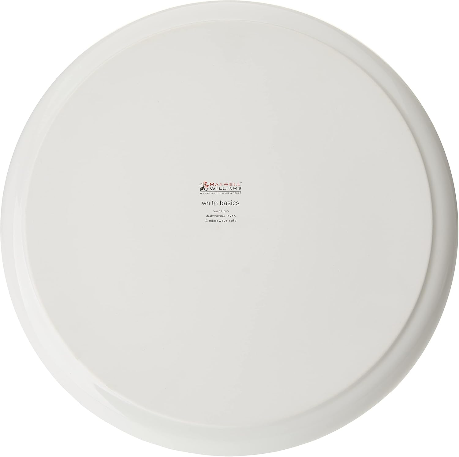 Maxwell & Williams White Basics High Rim Platter 28Cm